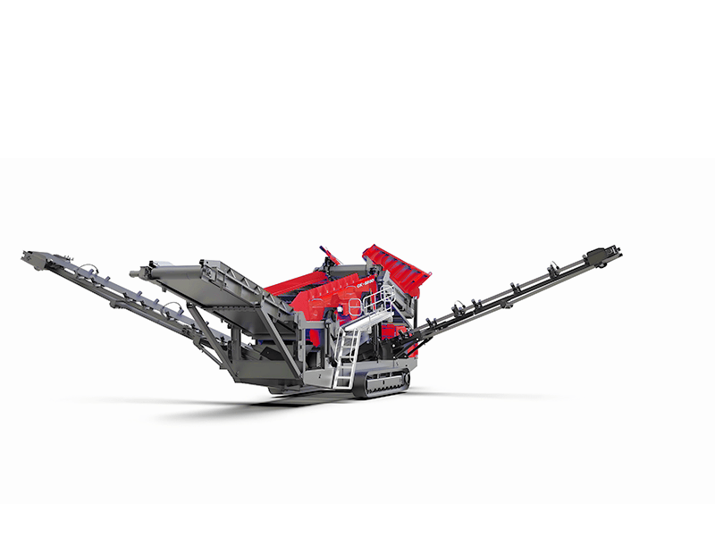 履帶篩分破碎站